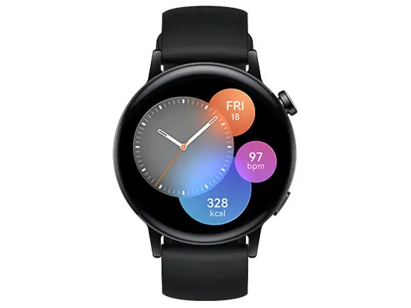 HUAWEI WATCH GT 3 42mm スポーツモデル ブラックフルオロエラストマーの商品画像