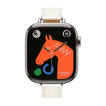Apple Watch Hermes Series10 42mm GPS+Cellular チタニウムケース/アトラージュ・シンプルトゥールレザーストラップの商品画像