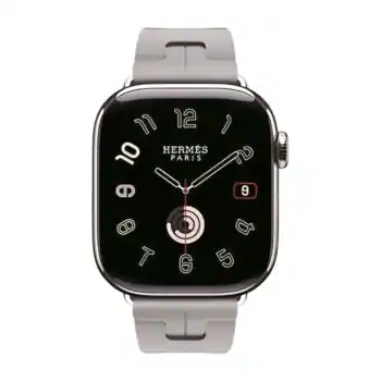 Apple Watch Hermes Series10 42mm GPS+Cellular チタニウムケース/キリム・シンプルトゥールディプロイアントバックルの商品画像