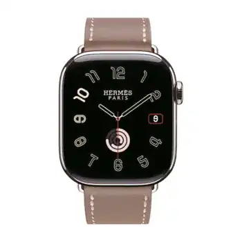 Apple Watch Hermes Series10 42mm GPS+Cellular チタニウムケース/シンプルトゥールレザーストラップの商品画像
