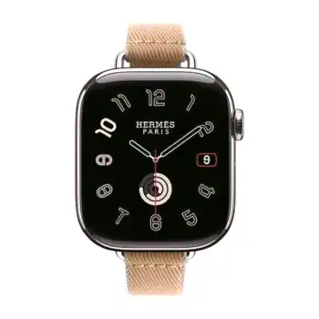 Apple Watch Hermes Series10 42mm GPS+Cellular チタニウムケース/ツイルジャンプアトラージュ・シンプルトゥールストラップの商品画像