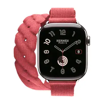 Apple Watch Hermes Series10 42mm GPS+Cellular チタニウムケース/トルサド・ドゥブルトゥールストラップの商品画像