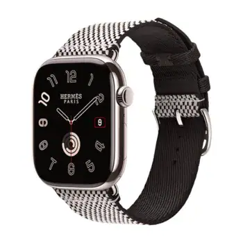 Apple Watch Hermes Series10 46mm GPS+Cellular チタニウムケース/トワルH・シンプルトゥールストラップの商品画像