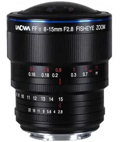 LAOWA 8-15mm F2.8 FF Zoom Fisheye キヤノンRF用の商品画像