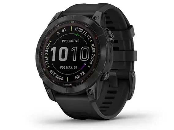 fenix 7 Sapphire Dual Power 010-02540-46 Ti Black DLC/Blackの商品画像