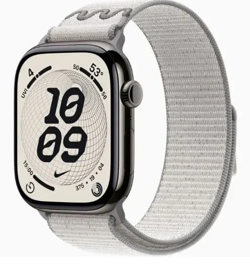 Apple Watch Series11 46mm GPS+Cellular チタニウムケース/Nikeスポーツループの商品画像