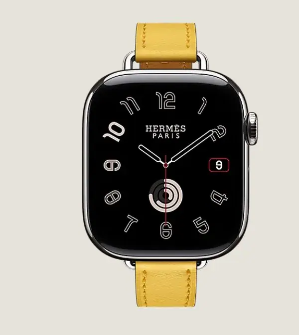 Apple Watch Hermes Series11 42mm GPS+Cellular チタニウムケース/アトラージュ・シンプルトゥールレザーストラップの商品画像