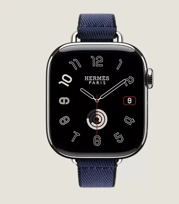 Apple Watch Hermes Series11 42mm GPS+Cellular チタニウムケース/ツイルジャンプアトラージュ・シンプルトゥールストラップの商品画像