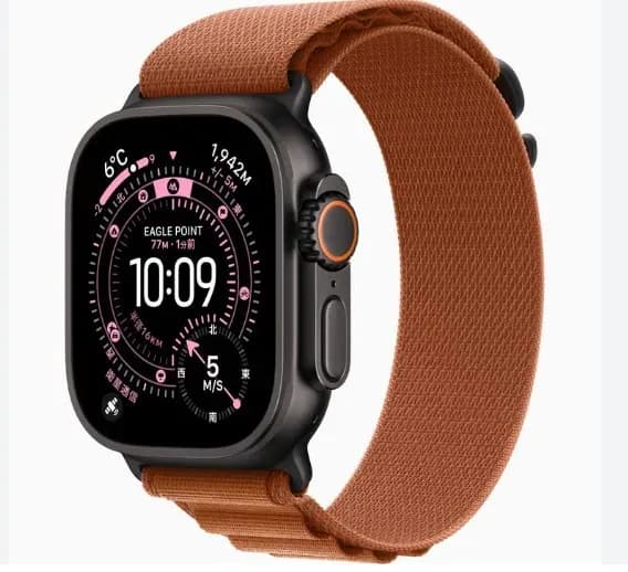Apple Watch Ultra 3 49mm GPS + Cellular チタニウムケース/アルパインループの商品画像