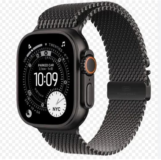 Apple Watch Ultra 3 49mm GPS + Cellular チタニウムケース/チタニウムミラネーゼループの商品画像