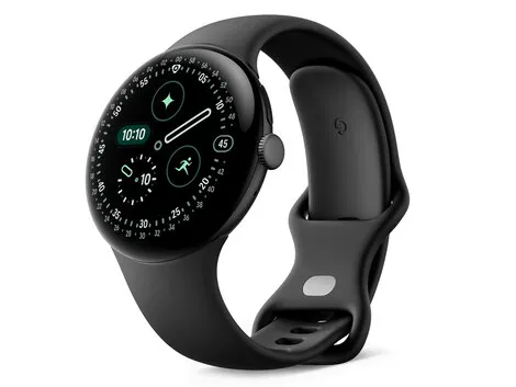 Google (グーグル) Pixel Watch 4 Wi-Fiモデル 45mm GA09962-US [Matte Black アルミケース/Obsidian アクティブ バンド]の商品画像