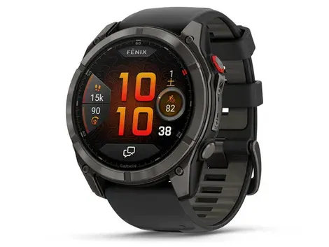 GARMIN(ガーミン) 010-03199-21 スマートウォッチ fenix 8 Pro(フェニックス 8 プロ)51mm AMOLEDディスプレイ 【LTE】 【心電図(ECG)アプリ】 Ti Carbon Gray DLC / Blackの商品画像