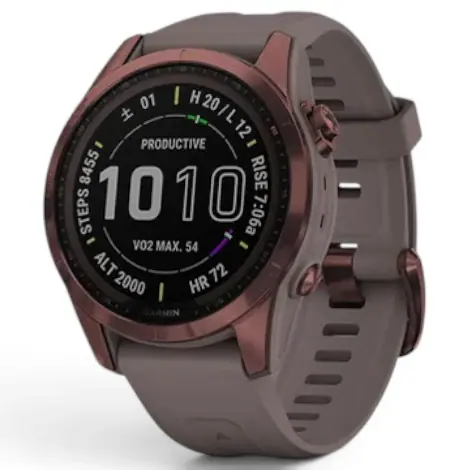 fenix 7S Sapphire Dual Power 010-02539-52 チタンダークブロンズ/シェールグレイの商品画像