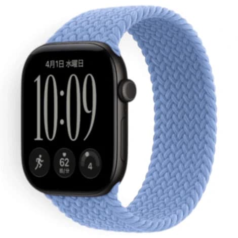 Apple Watch Series12 46mm GPS アルミニウムケース/ブレイデッドソロループの商品画像