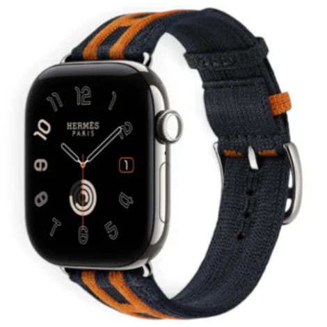 Apple Watch Hermes Series12 42mm GPS+Cellular チタニウムケース/ロカバール・クラブストラップの商品画像