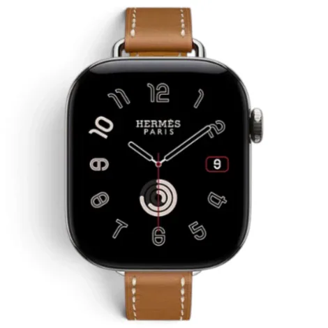 Apple Watch Hermes Series12 42mm GPS+Cellular チタニウムケース/アトラージュ・シンプルトゥールレザーストラップの商品画像