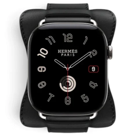 Apple Watch Hermes Series12 46mm GPS+Cellular チタニウムケース/アン・セルシンプルトゥールレザーストラップの商品画像