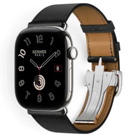 Apple Watch Hermes Series12 46mm GPS+Cellular チタニウムケース/シンプルトゥールディプロイアントバックルの商品画像