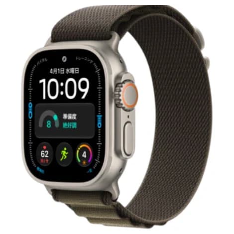 Apple Watch Ultra 4 49mm GPS + Cellular チタニウムケース/アルパインループの商品画像