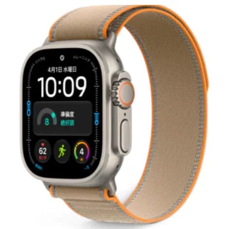 Apple Watch Ultra 4 49mm GPS + Cellular チタニウムケース/トレイルループの商品画像