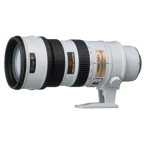AF-S VR Zoom-Nikkor ED 70-200mm F2.8G IF ライトグレーの商品画像